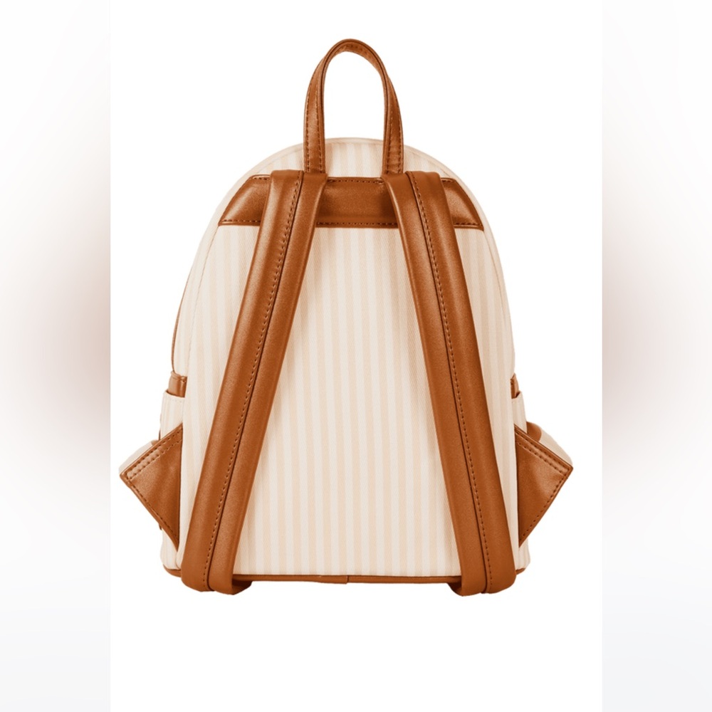 Loungefly Harry Potter Butterbeer barrel mini Backpack - Cream and Brown - Picture 5 of 6